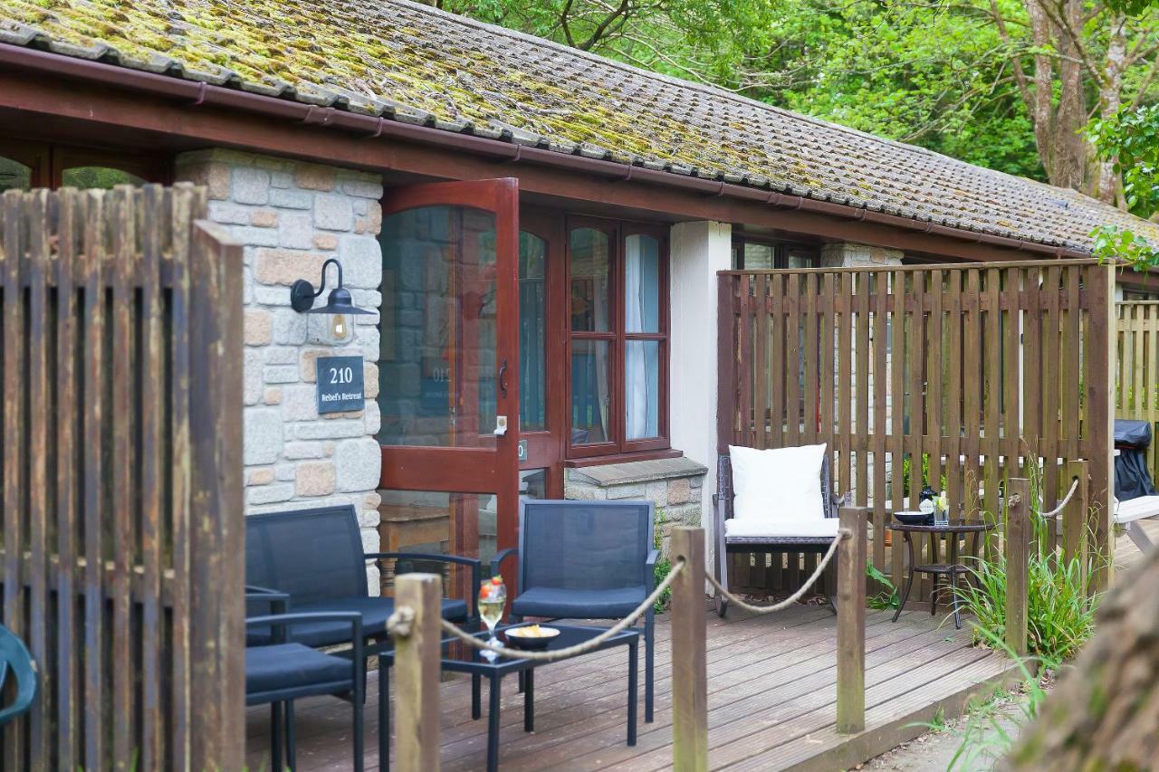Cosy Woodland Home Uny Lelant Luaran gambar