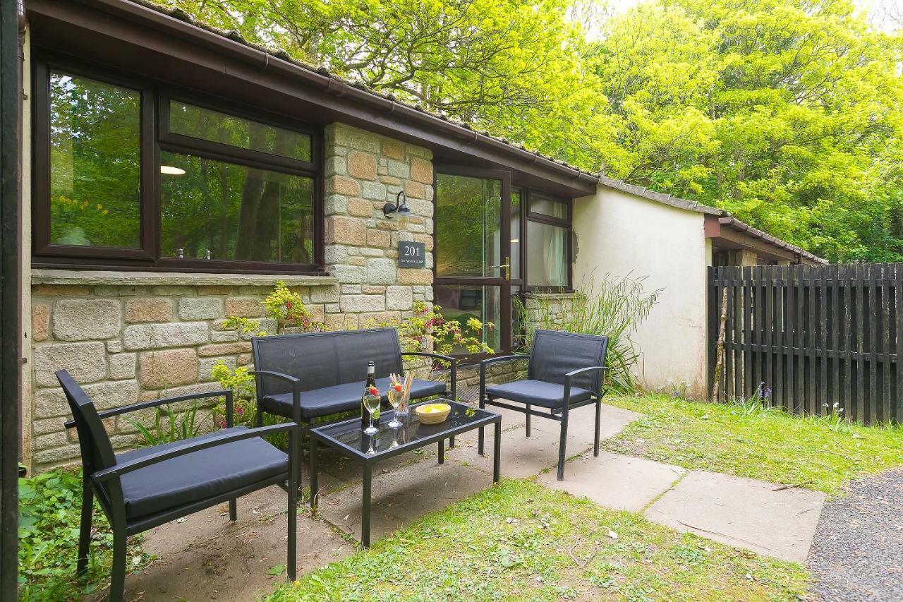 Cosy Woodland Home Uny Lelant Luaran gambar