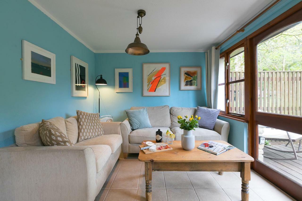 Cosy Woodland Home Uny Lelant Luaran gambar